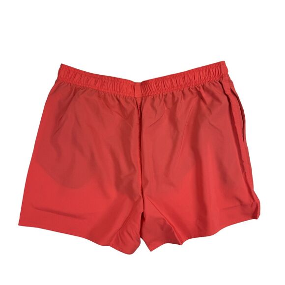 Adidas Mens Solid CLS Short Length Mesh-Lined Swim Shorts Salmon Pink XL - Picture 3 of 5